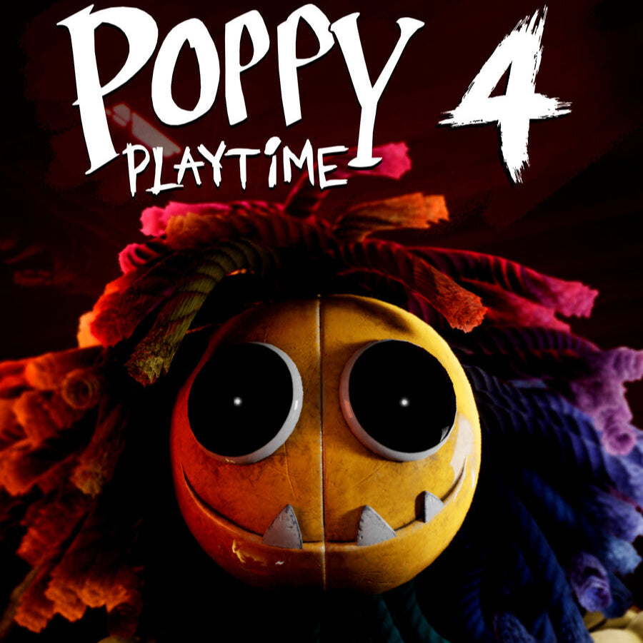 Poppy Playtime 1, 2, 3 & 4.