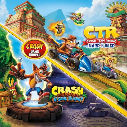 Crash Team Racing + Crash Bandicoot N. Sane Trilogy - PS4