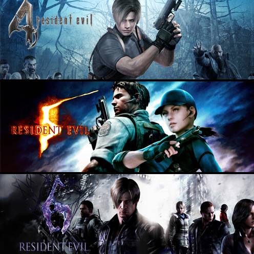 Resident Evil 4,5,6 - PS4