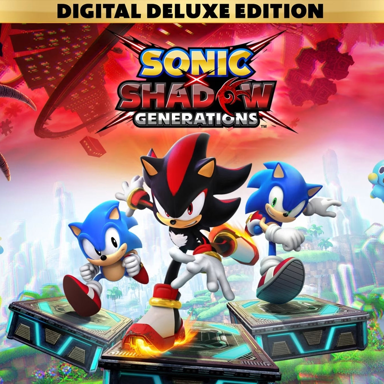 SONIC X SHADOW GENERATIONS DELUXE EDITION